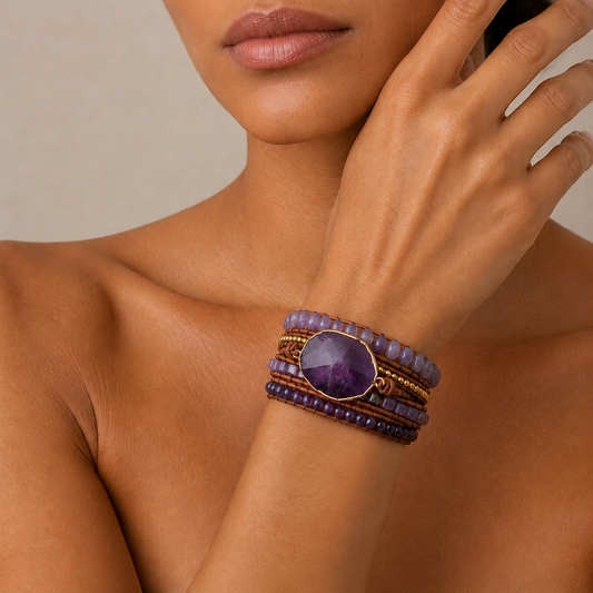 Quiet Violet Bracelet