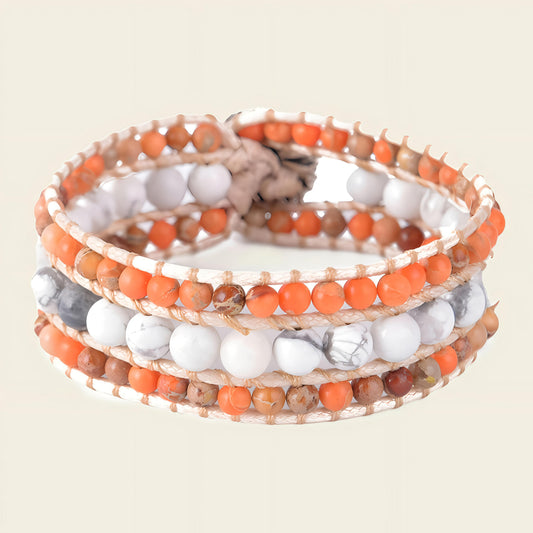 Coral Drift Bracelet
