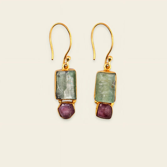 Ruby Meadow Earrings