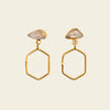 Open Halo Earrings