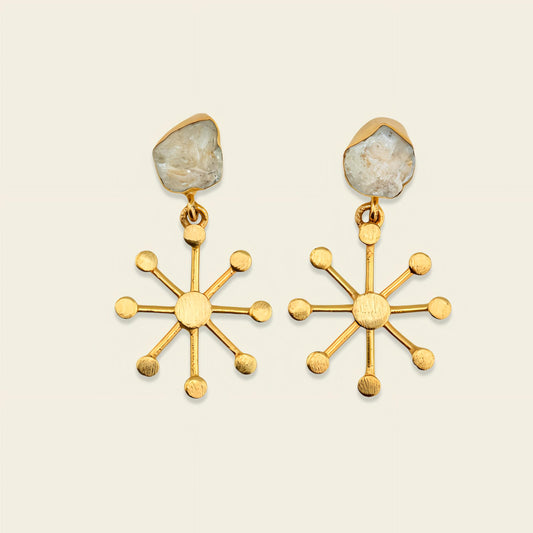 Crystal Halo Earrings