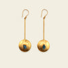 Apatite Disc Earrings