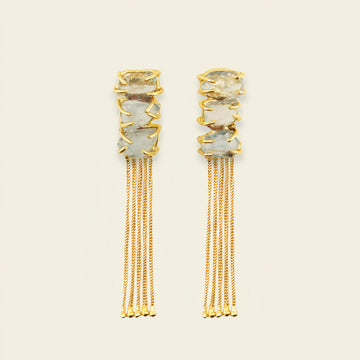Sunlit Tassel Earrings