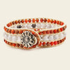 Coral Drift Bracelet