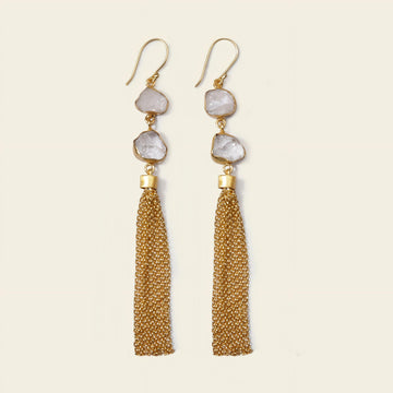 Crystal Cascade Earrings
