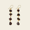 Crimson Link Earrings