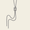 Fluid Knot Necklace
