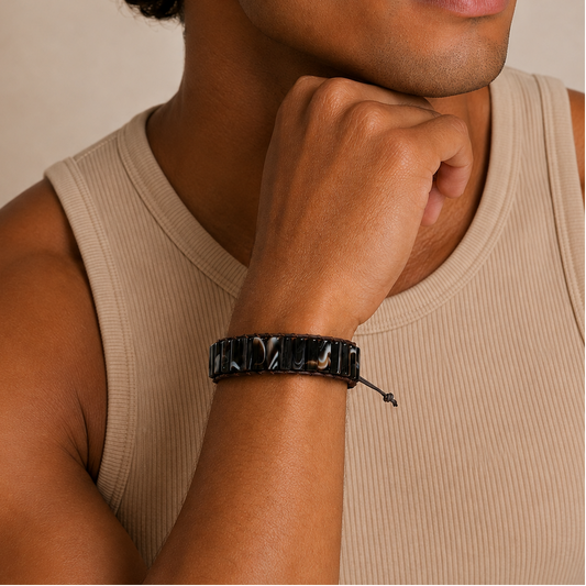 Darkline Tile Bracelet