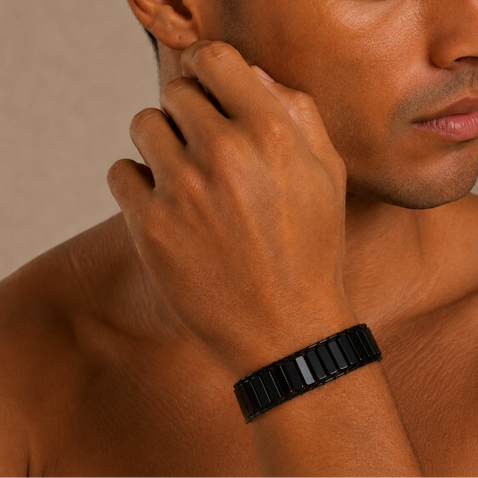 Blackline Tile Bracelet