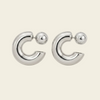 Polished Orbit Earrings