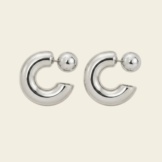 Polished Orbit Earrings