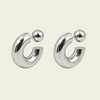 Polished Orbit Earrings