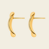 Molten Disc Earrings