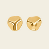 Molten Disc Earrings