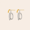 Sculpted Wave Earrings