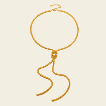 Fluid Knot Necklace