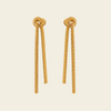 Fluid Knot Earrings