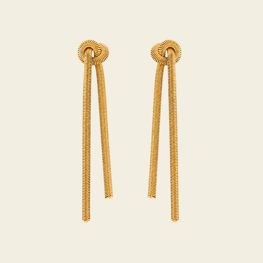 Fluid Knot Earrings