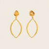 Citrine Orbit Earrings