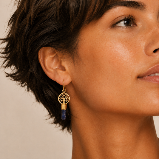 Midnight Roots Earrings