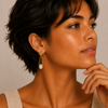 Golden Axis Earrings
