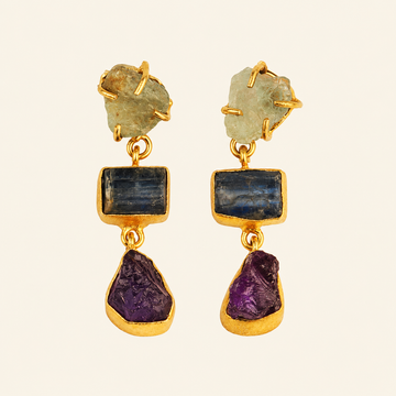 Stone Alignment Earrings