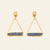 Midnight Line Earrings