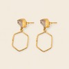 Open Halo Earrings