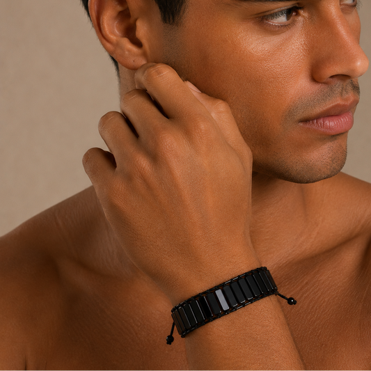 Blackline Tile Bracelet