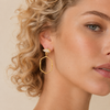 Open Halo Earrings
