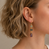 Stone Alignment Earrings