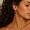 Violet Drift Earrings