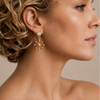 Crystal Halo Earrings