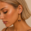 Deep Ember Earrings