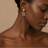 Blush Halo Earrings