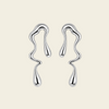 Flowing Line Earrings