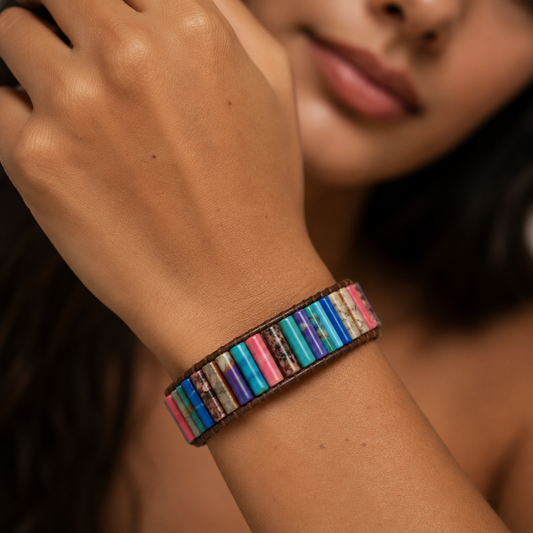 Spectrum Tile Bracelet